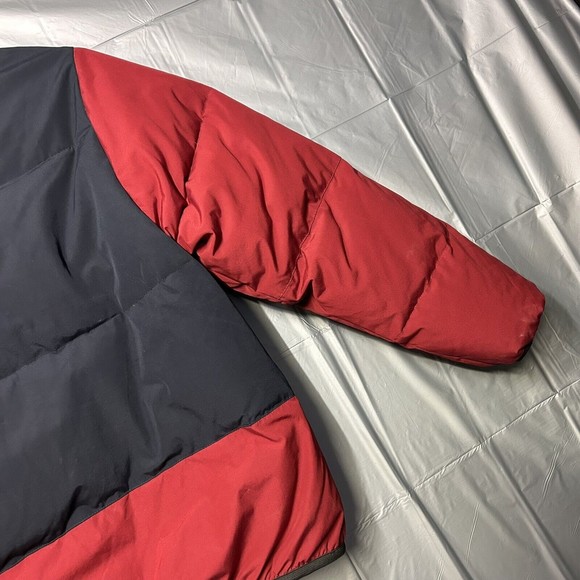 Twenty X 20X‎ By Wrangler Outerwear Mens Down Feather XS Coat Jacket Red Blue - Picture 7 of 8